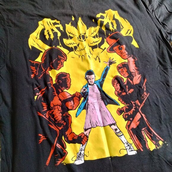 Stranger Things Loot Crate Medium (M) 100% Cotton Short Sleeve Graphic Tee Shirt - Picture 3 of 10